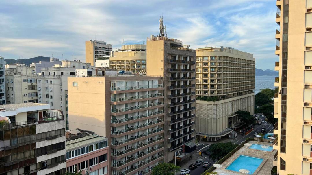 Flat Copacabana com Garagem Rio de Janeiro Exterior foto